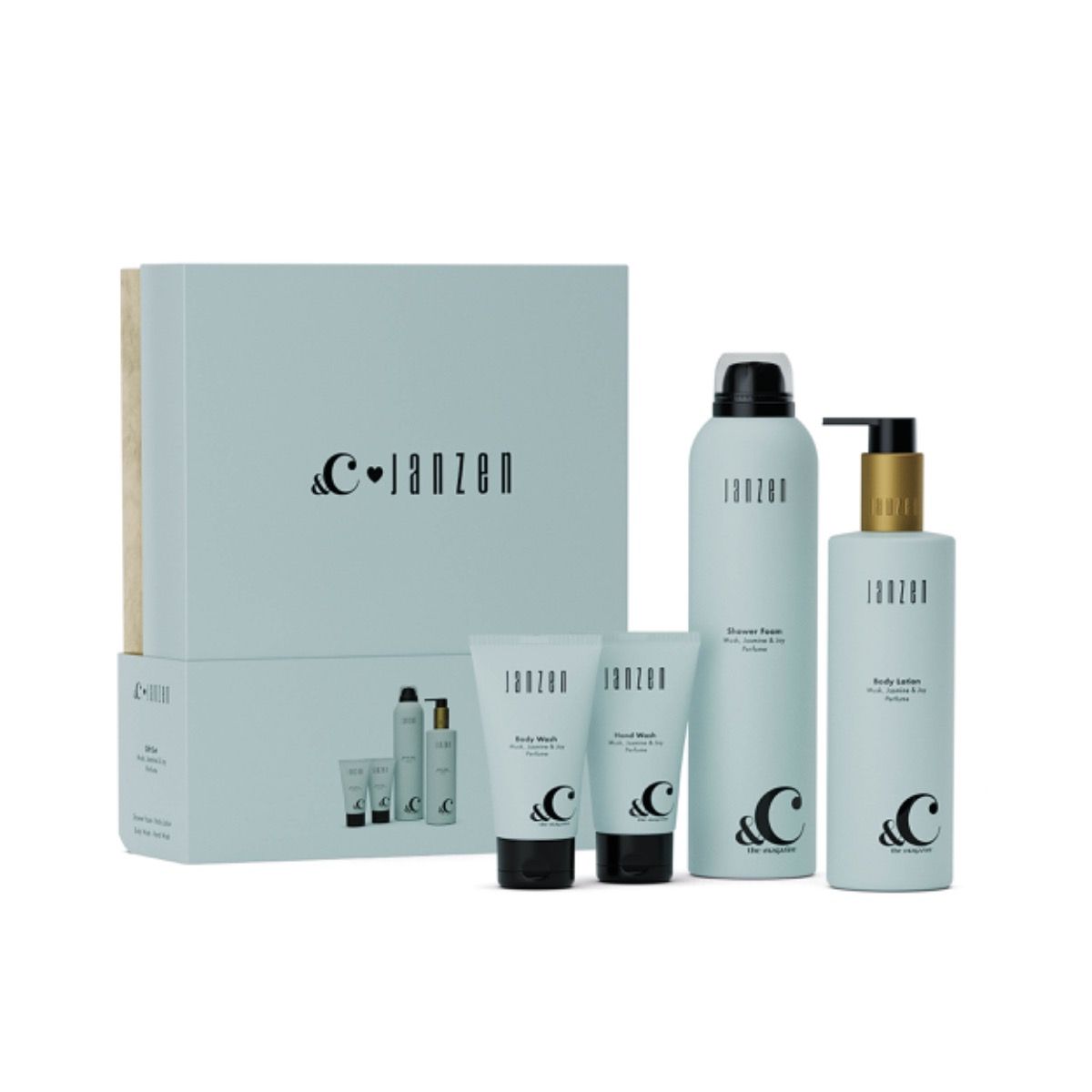 Giftset Janzen Chantal (groen) Musk Jasmine en Joy