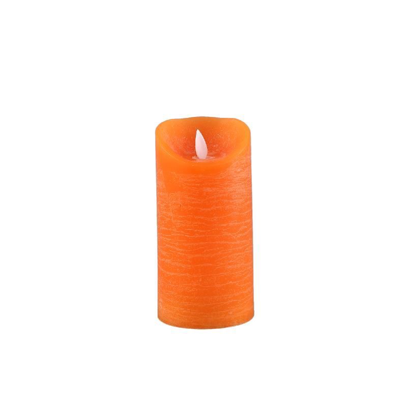 LED Light Candle orange moveable flame M