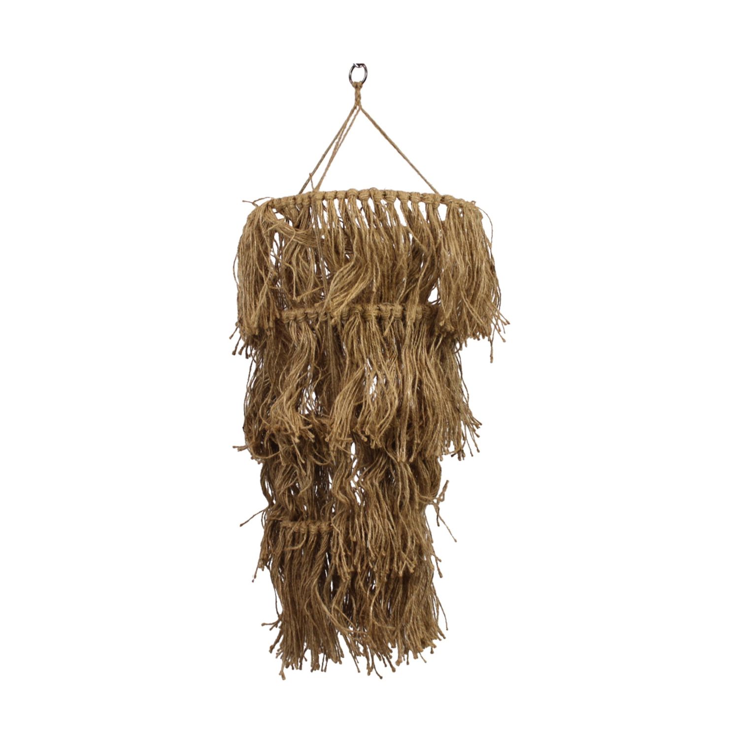 Jute mobiel naturel 38x38x100
