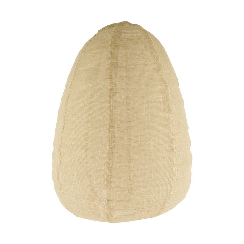 Lampion jute druppel Beige