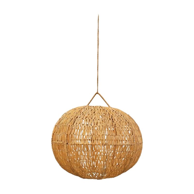 Lamp Raffia Bowl
