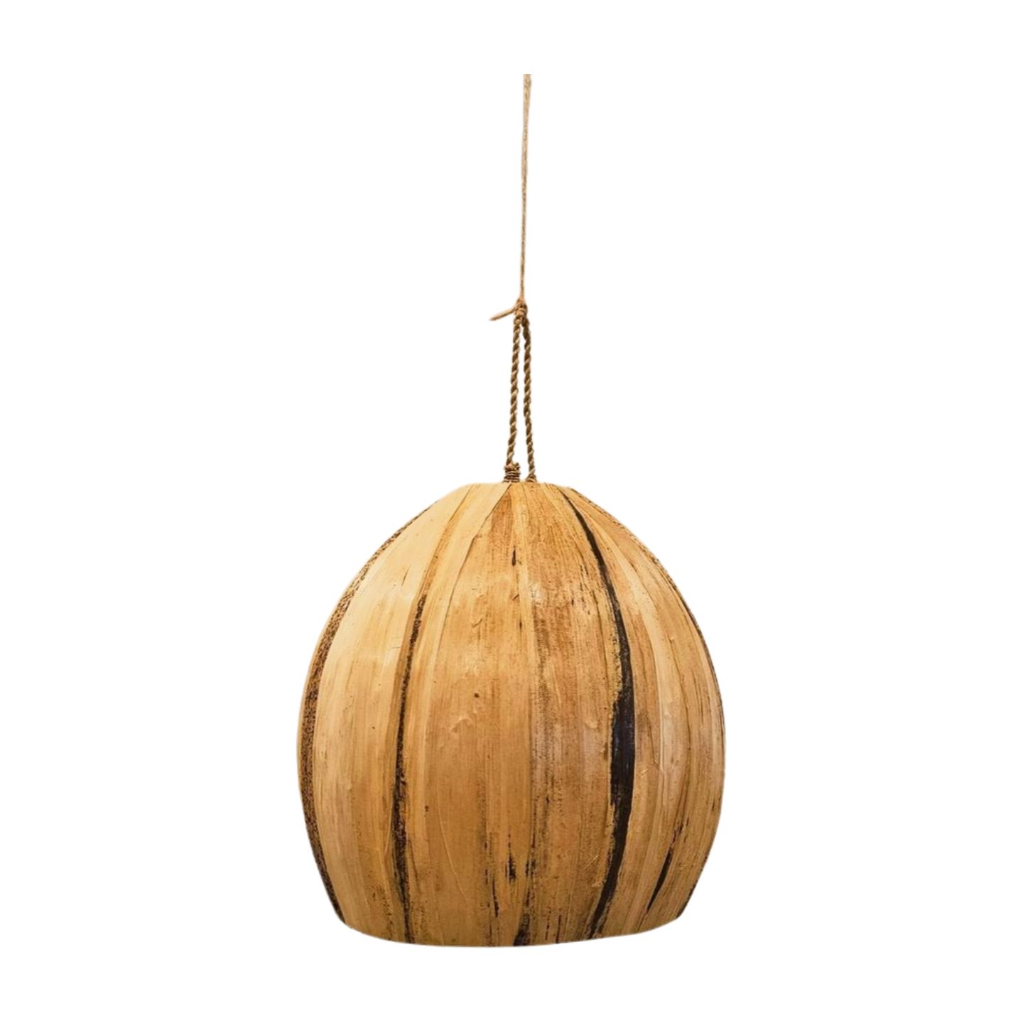 Bananenblad bol lamp 30x30cm