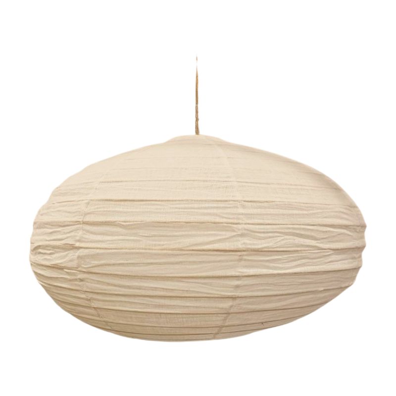 Linnen Lampion (Discus) Naturel/ Beige XXL