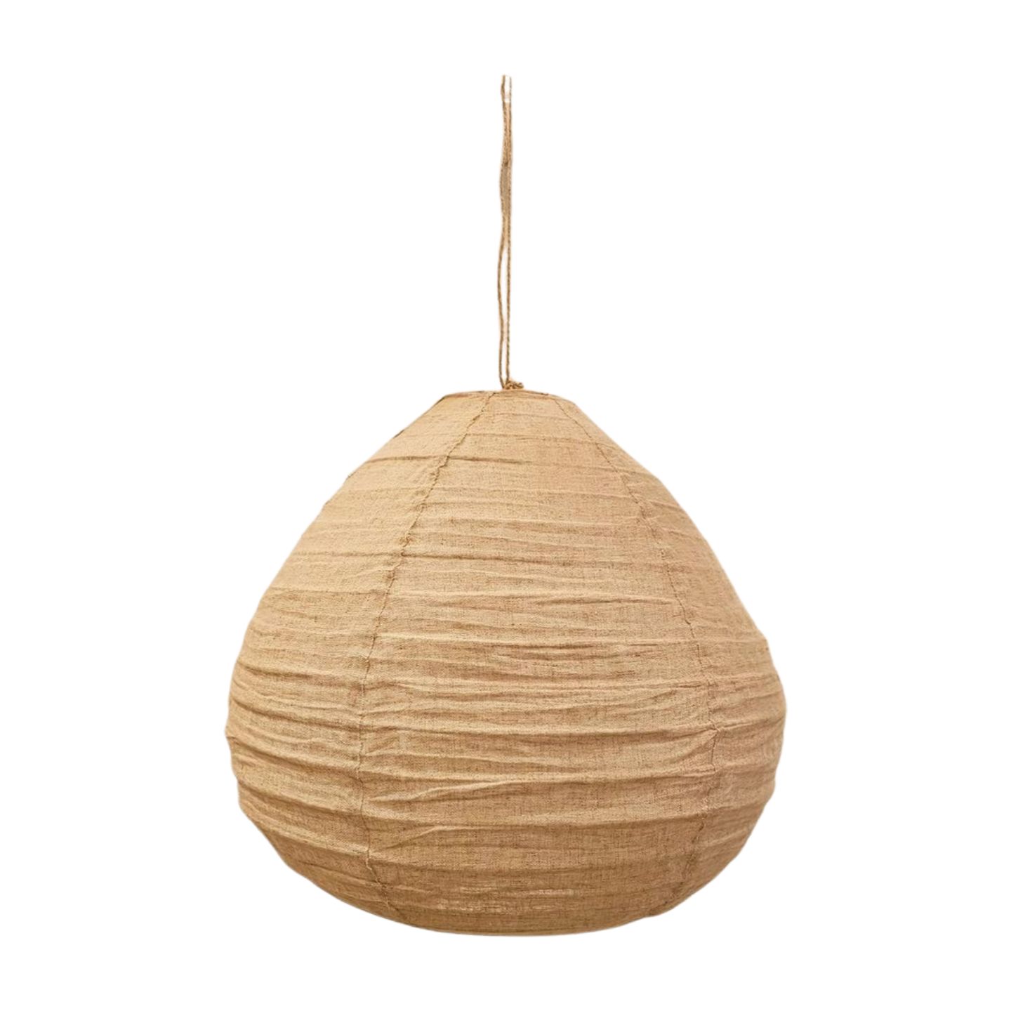 Linnen Lampion Kepompong (Druppel)