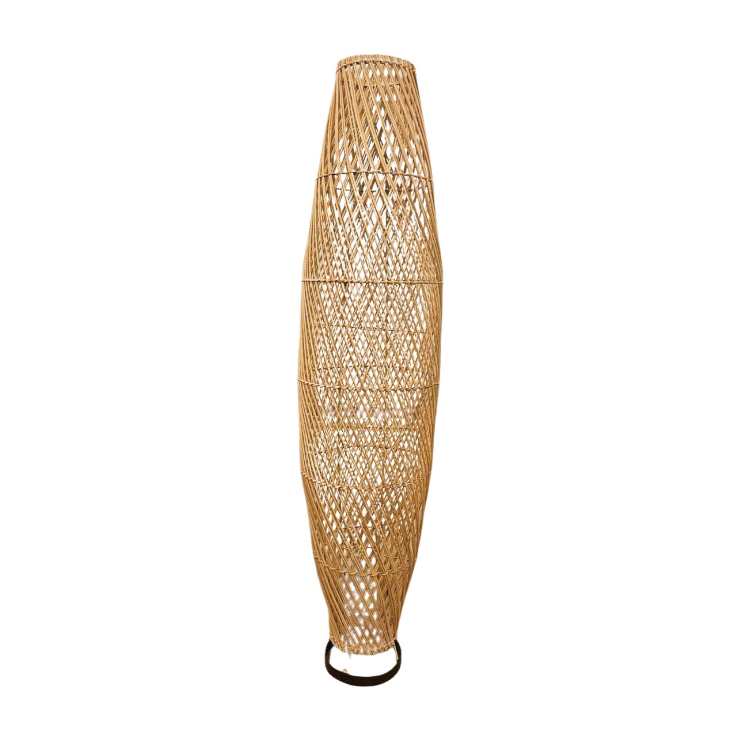 Staande Lamp Rotan 2-fitting 108 cm
