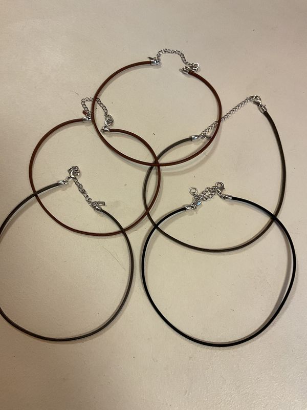 Qoss IVO ketting leer 50 cm