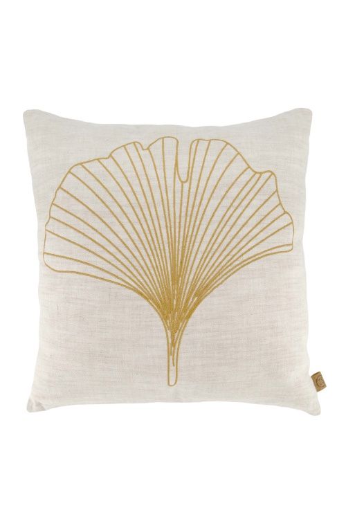 Zusss kussen ginkgo blad peper en zout