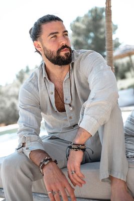 Blouse Andres Ché Light Blue