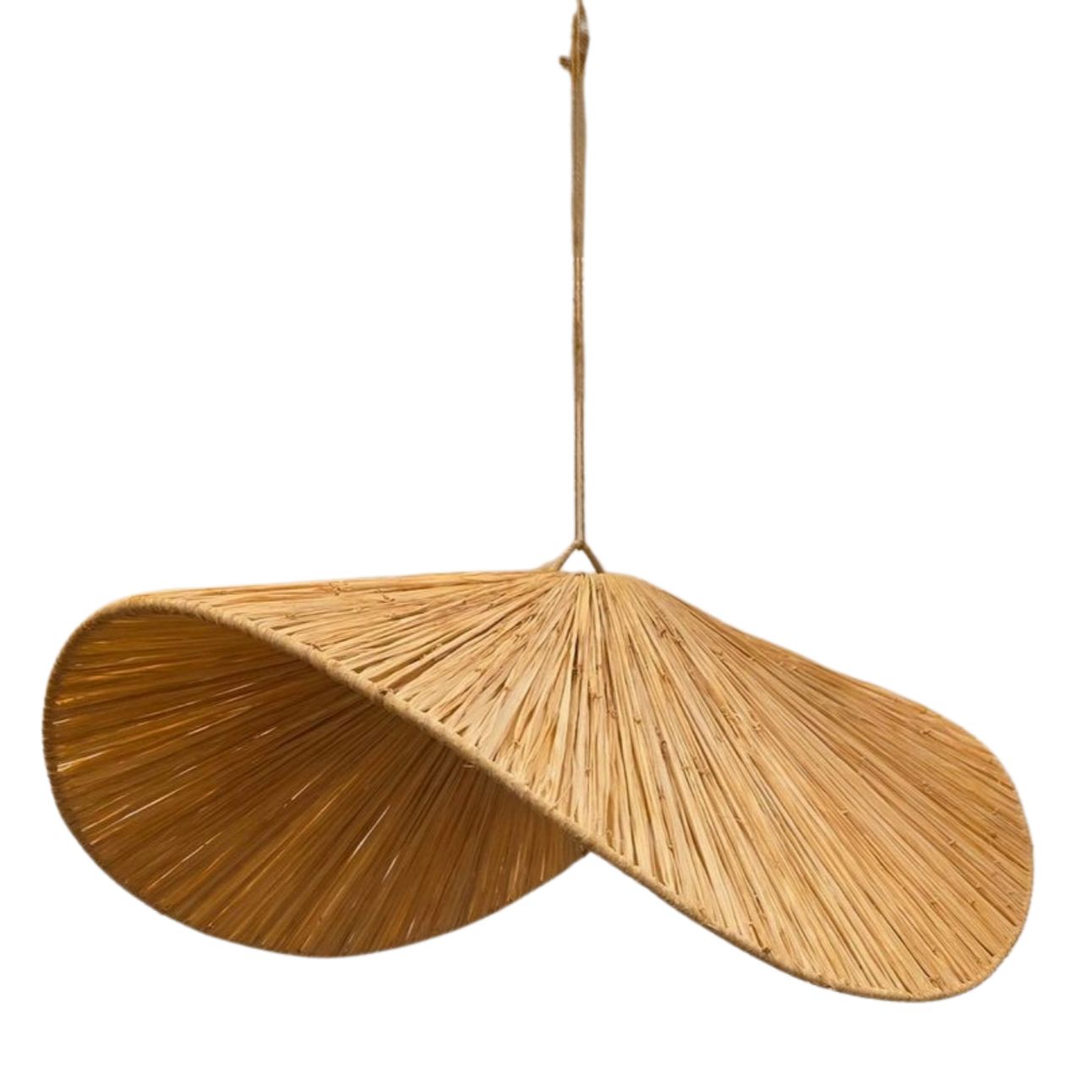 Lamp Raffia Flying Design 80 cm