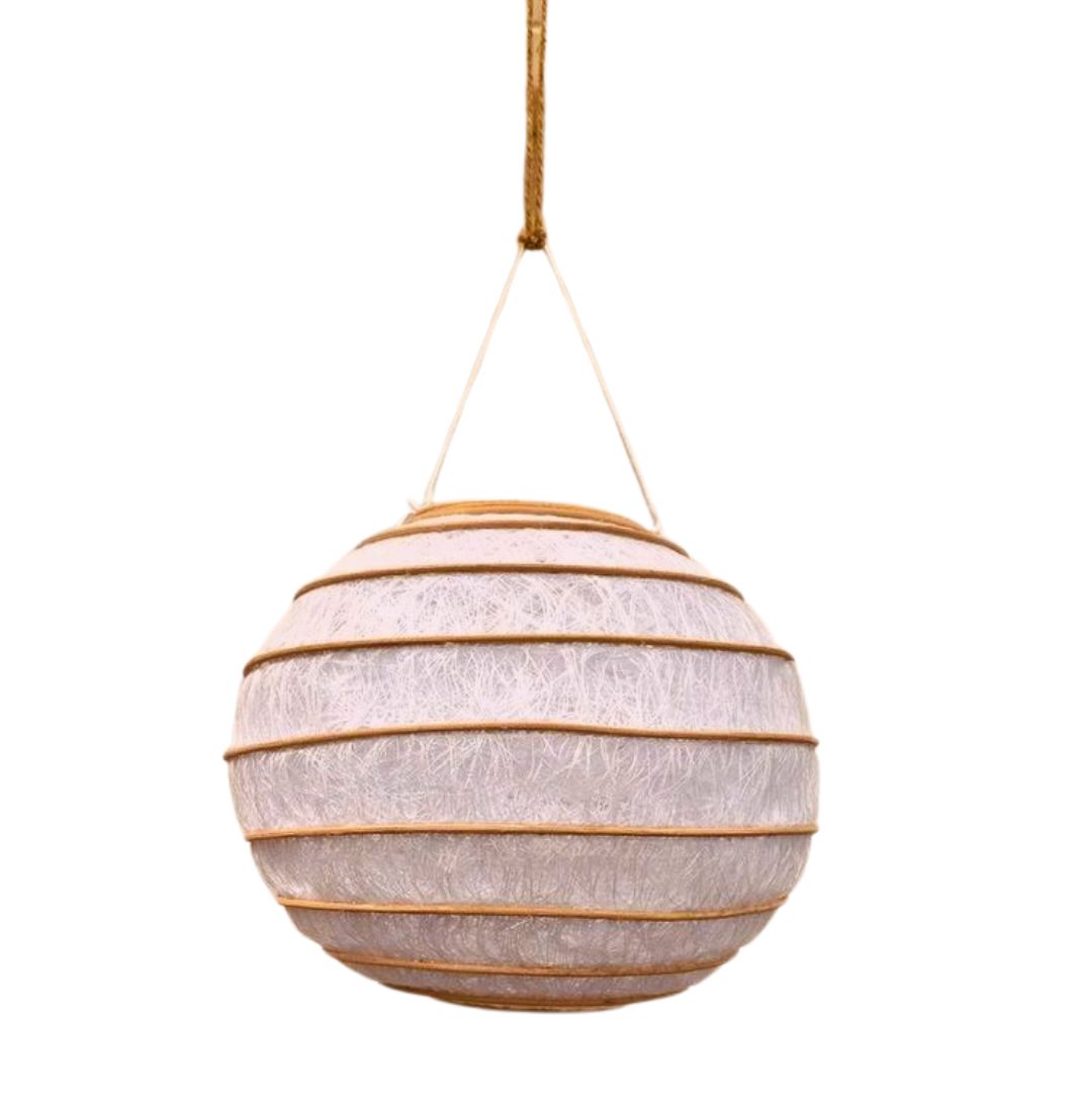 Lampion  25cm Wit