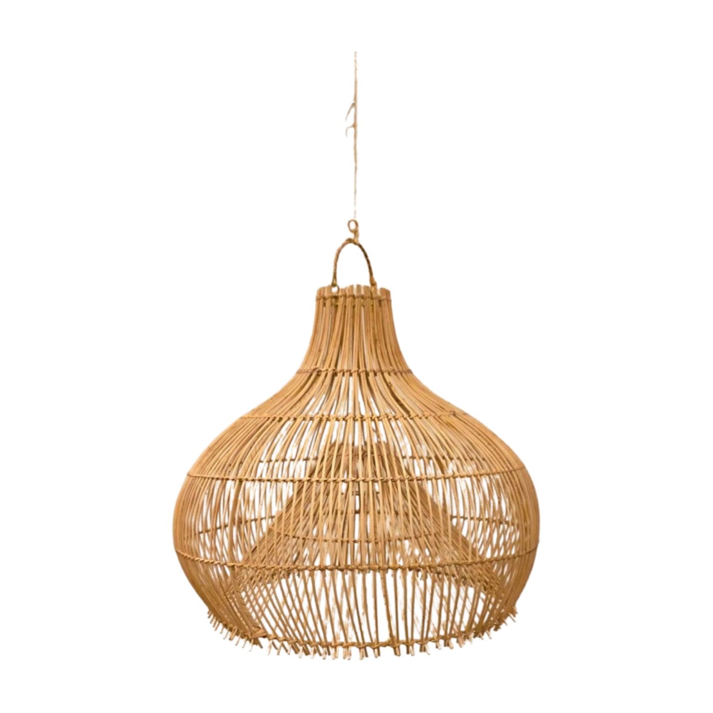 JAVA Hanglamp Bol Cocon vorm H47cm