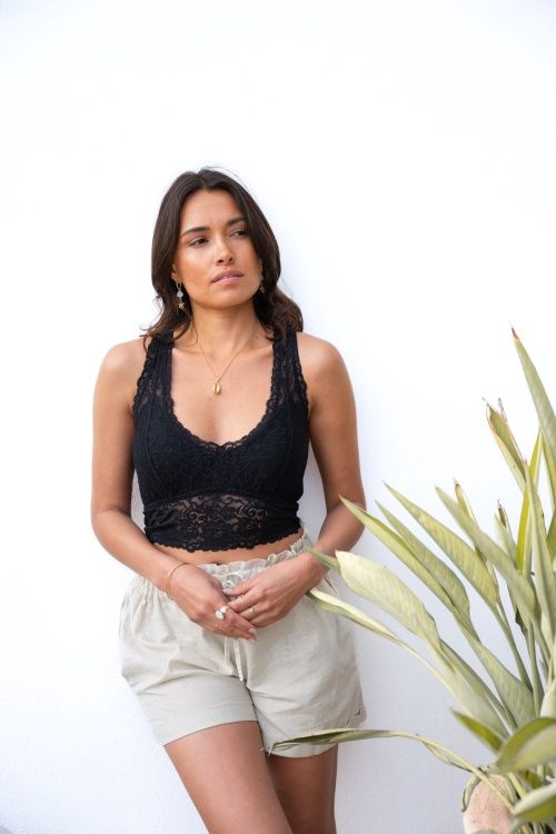 Bralette Lace Black Bralette Lace Black