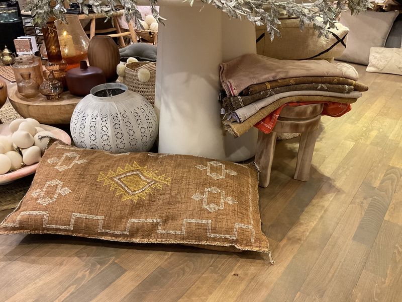 KUSSENHOES Sabra  Cactuszijde  90x40cm