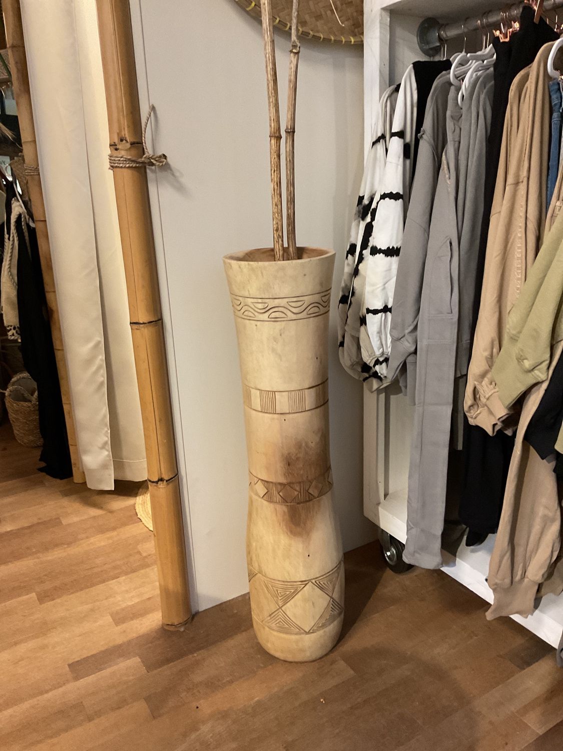 VAAS Bandung XL Naturel H104cm D25cm