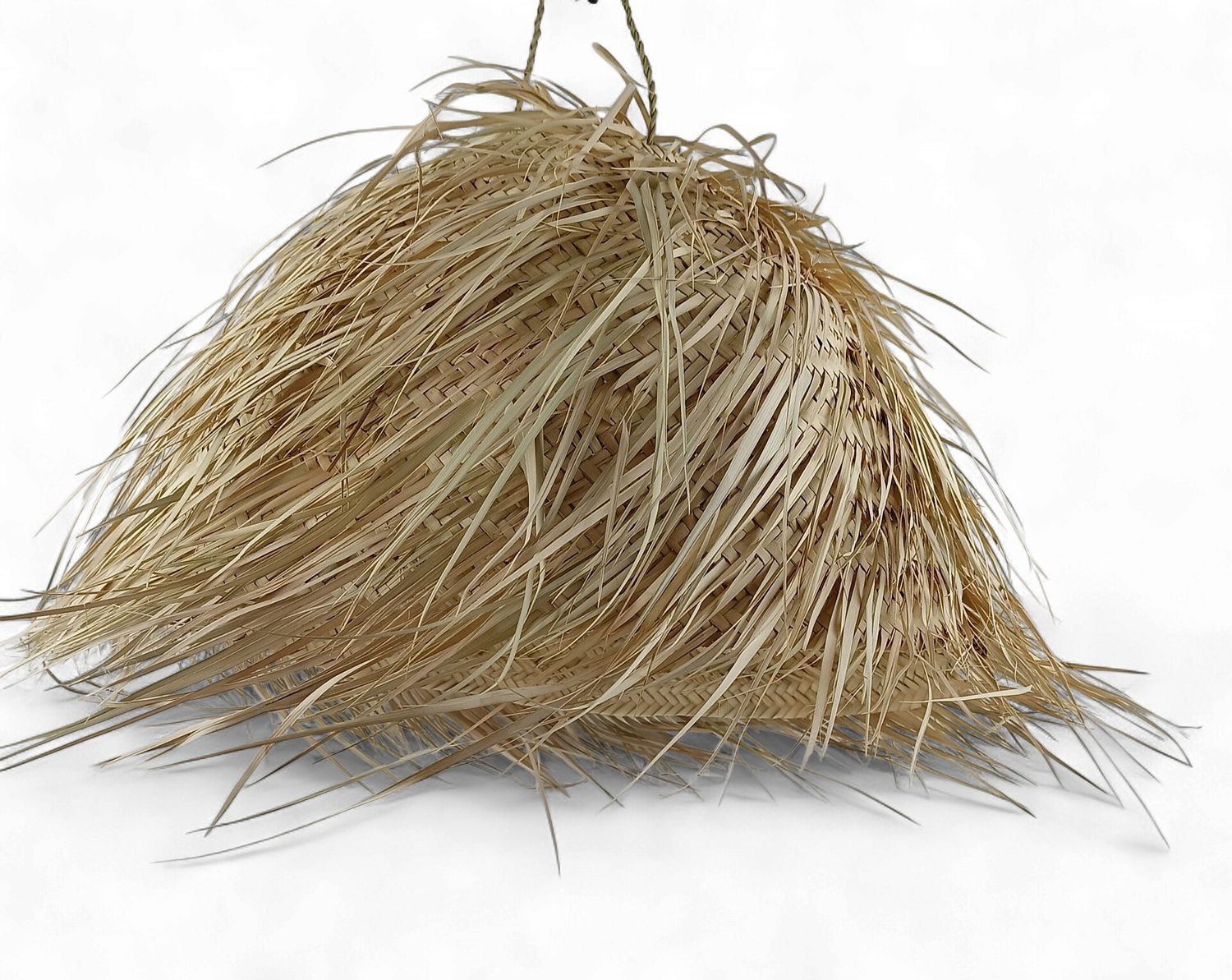 Palmblad Lampenkap Noah rond D60x H45cm Palmblad Lampenkap Noah rond D60x H45cm