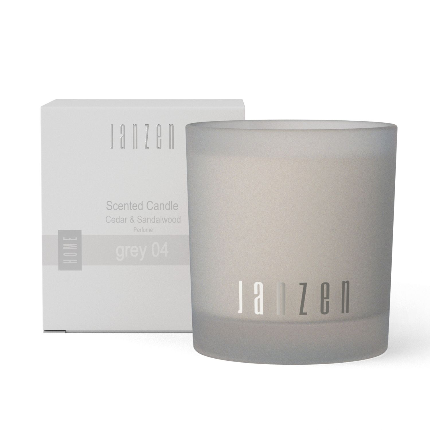 Scented Candle Grey 04