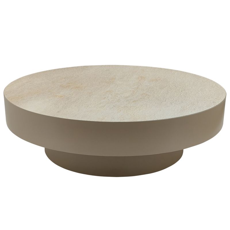 Corfu coffee table beige marble