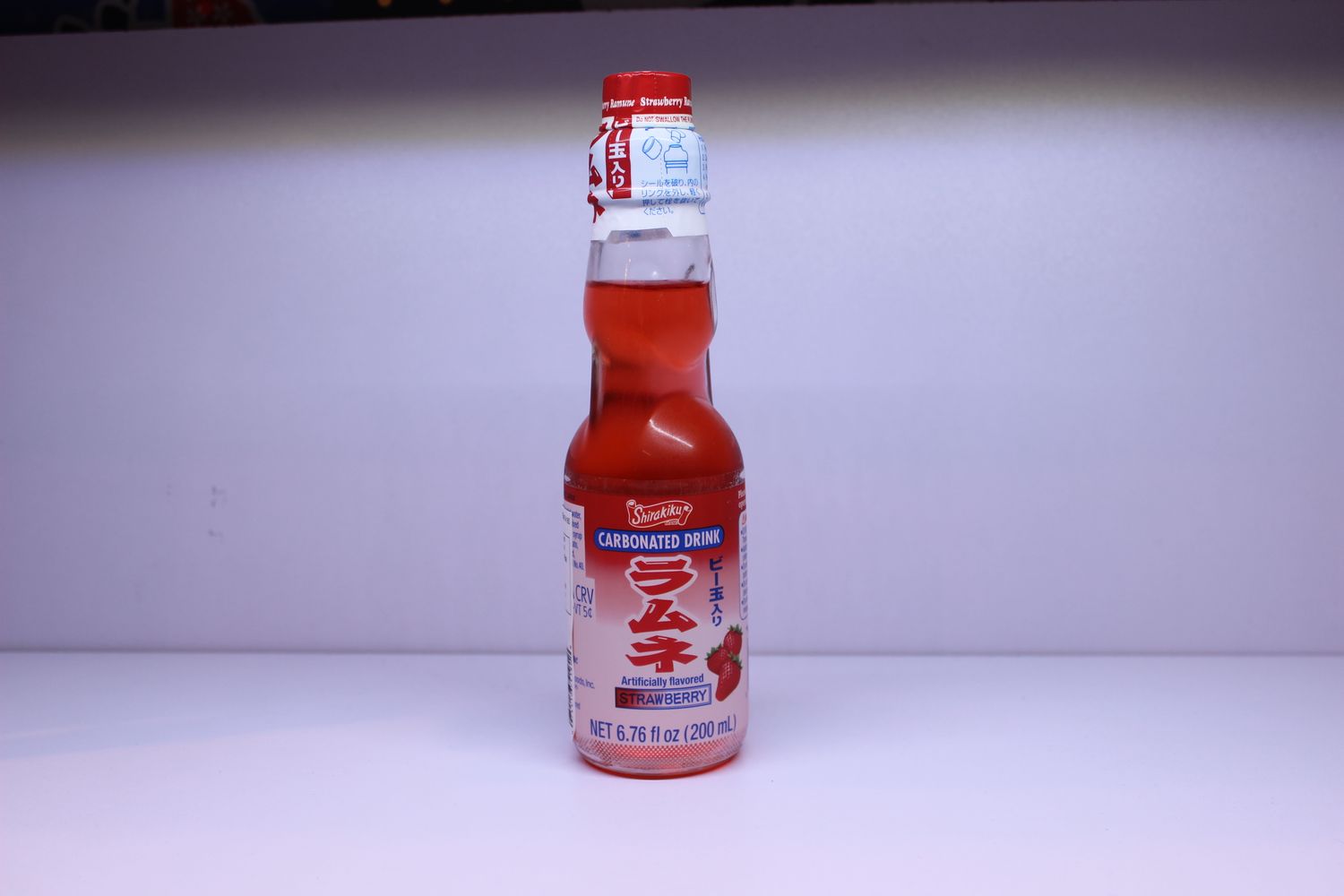 Shirakiku Ramune Strawberry