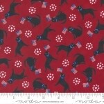 All American Black Labs on Red