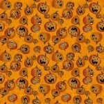 All Hallows Eve Jack-O-Lanterns Orange