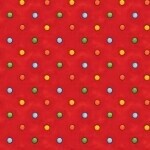 Alpha-Babies Dots on Red