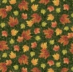 Always Give Thanks Leaves on Green