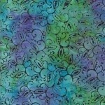 Bali Swirling Vine Turq./Multi