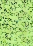 Batik Green Vines