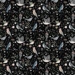 Birdwatch Multi Birds Black