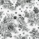 Black &amp; White Flowers