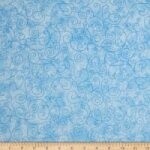 Ditzy - Cotton Light Blue 110 in