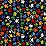 Cat Chat Paw Prints