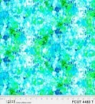 Fresh Cut Watercolors Teal
