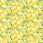 Fresh Picked Lemons &amp; Flowers