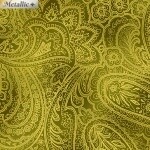 Radiant Paisley Green/Gold