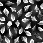 Midnight Paradise Petals Dark Gray