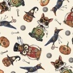 Steampunk Halloween Toss Cream