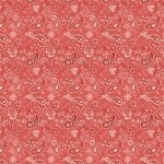 Homemade Happiness Red Paisley