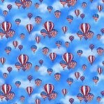 Hot Air Balloons Flags