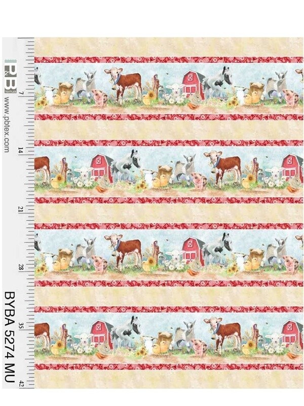 Barnyard Babies Border Stripe