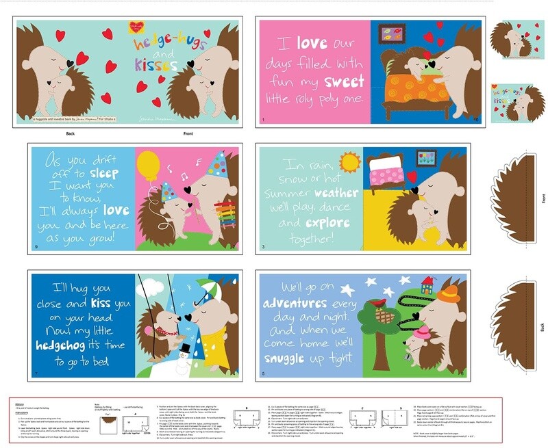 Huggable &amp; Lovable Book - Hedgehogs
