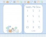 Little Peepers Milestone Panel
