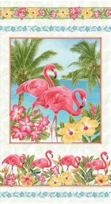 Pink Paradise Multi Panel 24&quot;