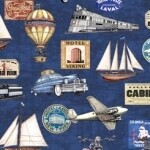 Wanderlust Transportation Navy