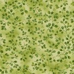 Tadashi Metallic Green Sprigs