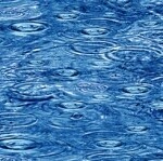 Open Air Raindrops on Water