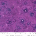 Pansys Posies Plum
