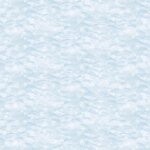Silent Night  Pale Blue Snowflakes