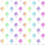 Surfside Rainbow Palm Trees