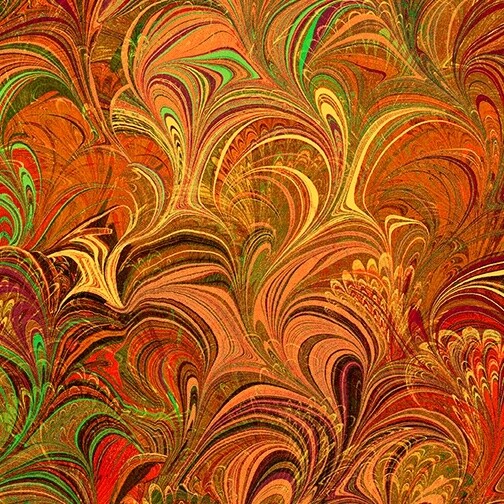 Poured Color Cosette Orange